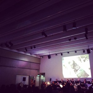 live shot from Trichotomy & QSO concert - the edge